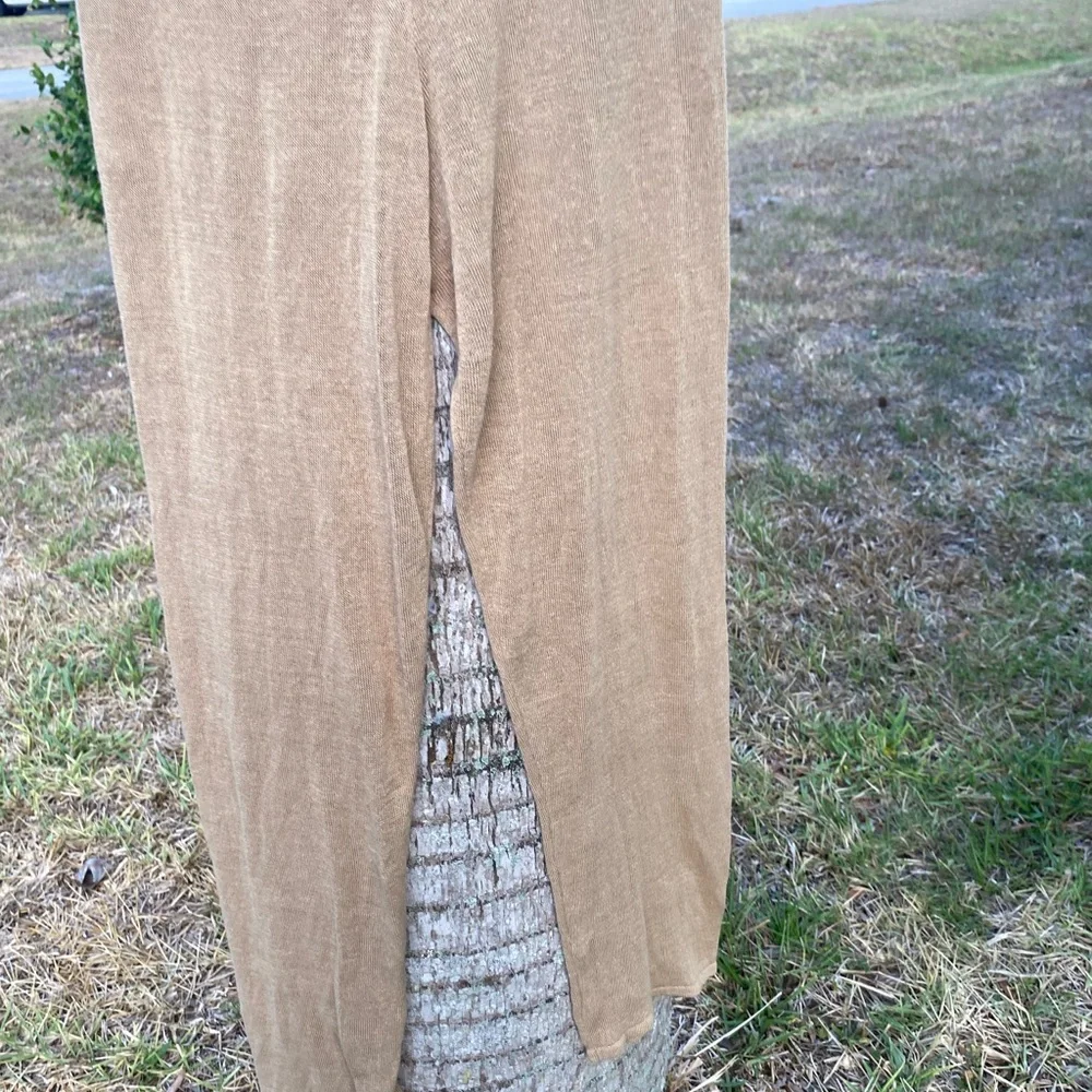 Zara Linen Beach Pants Cover Up